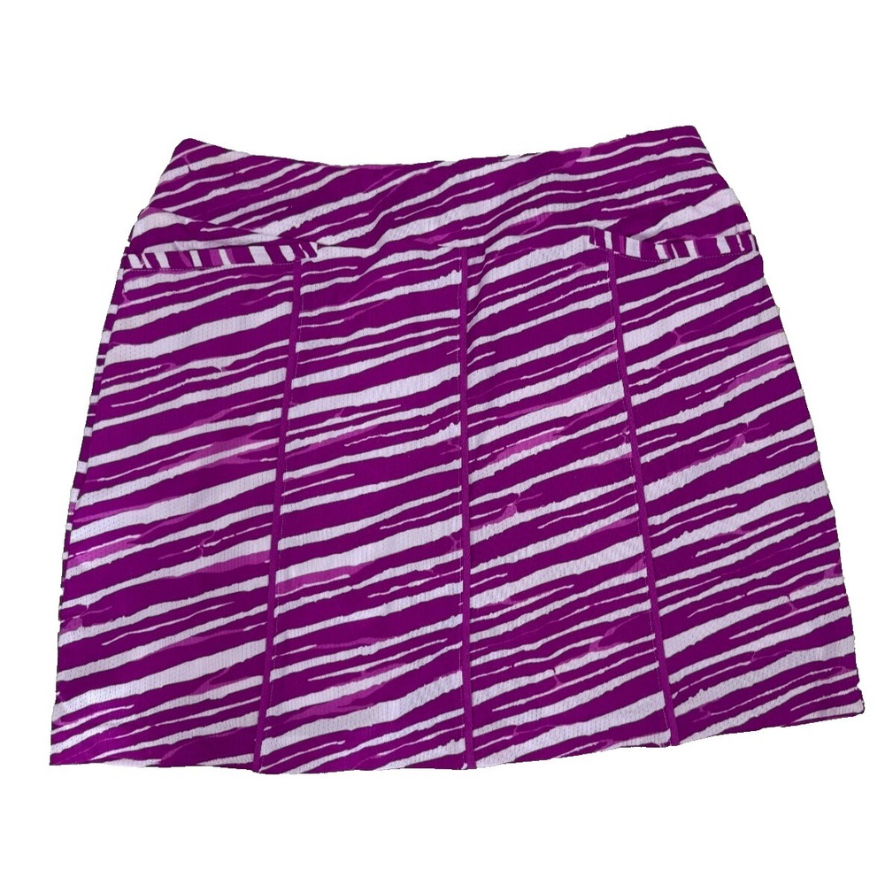 TAIL‎ Purple Tiger Print Tennis Golf Pickleball Activewear Skort Medium